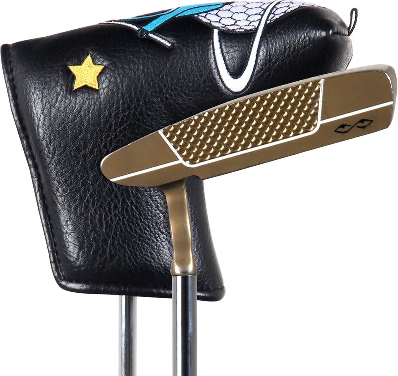 2thpart Astronaut Series Golf Headcovers, Synthetic Leather Golf Head Covers for Driver, Fairway Wood and Hybrid, Golf Putter Covers for Mallet and Blade - Image 3